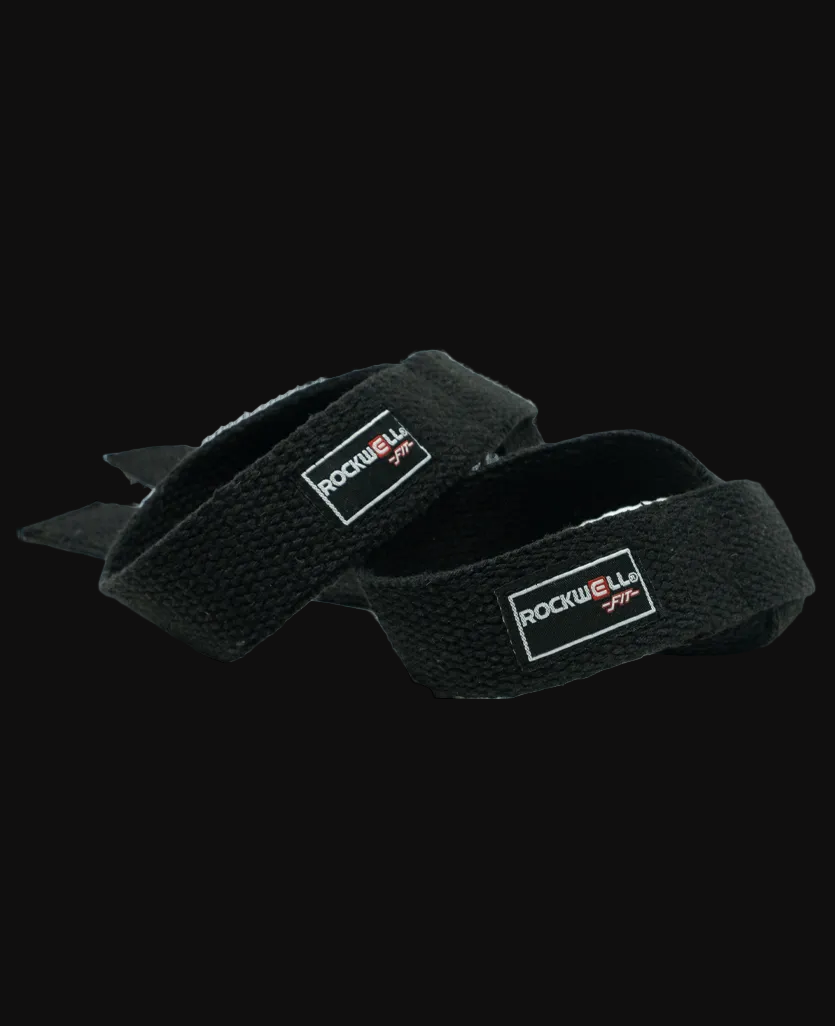 Rockwell Fit™ Lifting Straps (Black)